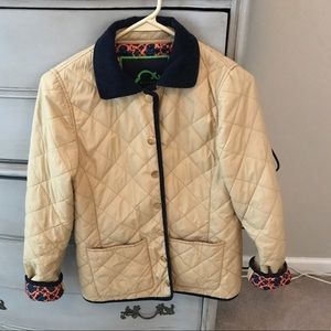 CWonder Quilted coat Tan